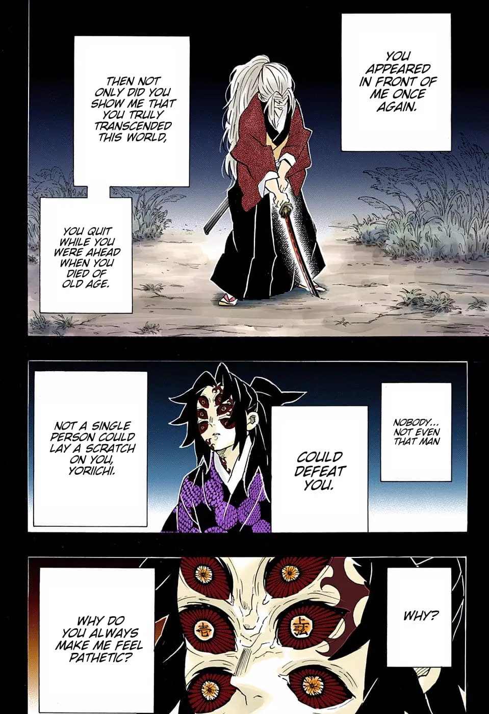 Demon Slayer Infinity Castle Colored Manga, chapter 178, page 12