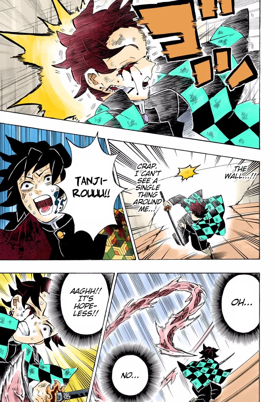 Demon Slayer Infinity Castle Colored Manga, chapter 182, page 18