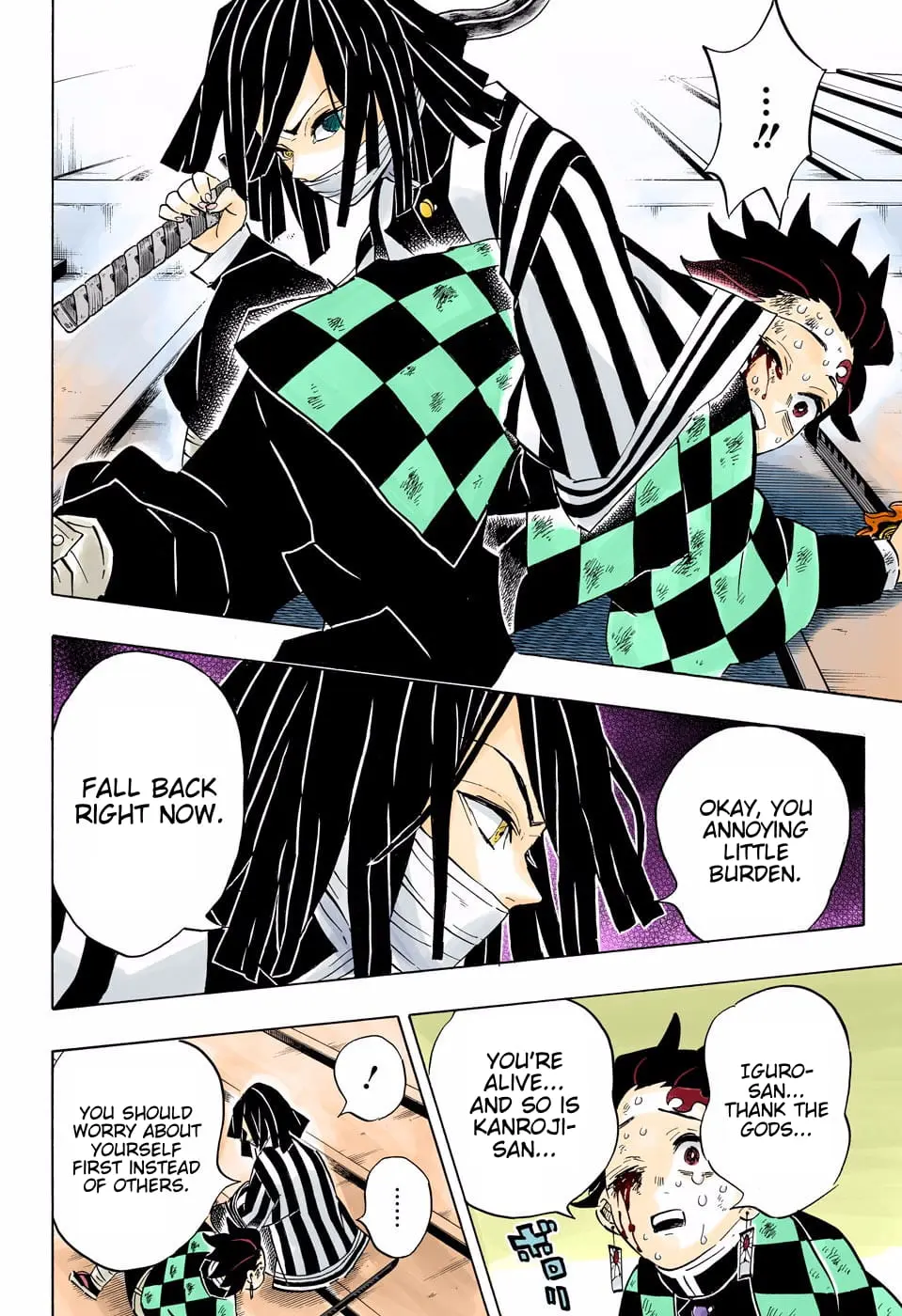 Demon Slayer Infinity Castle Colored Manga, chapter 182, page 21