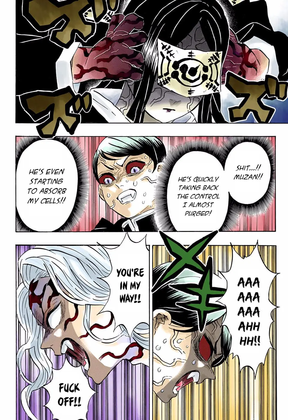 Demon Slayer Infinity Castle Colored Manga, chapter 183, page 8