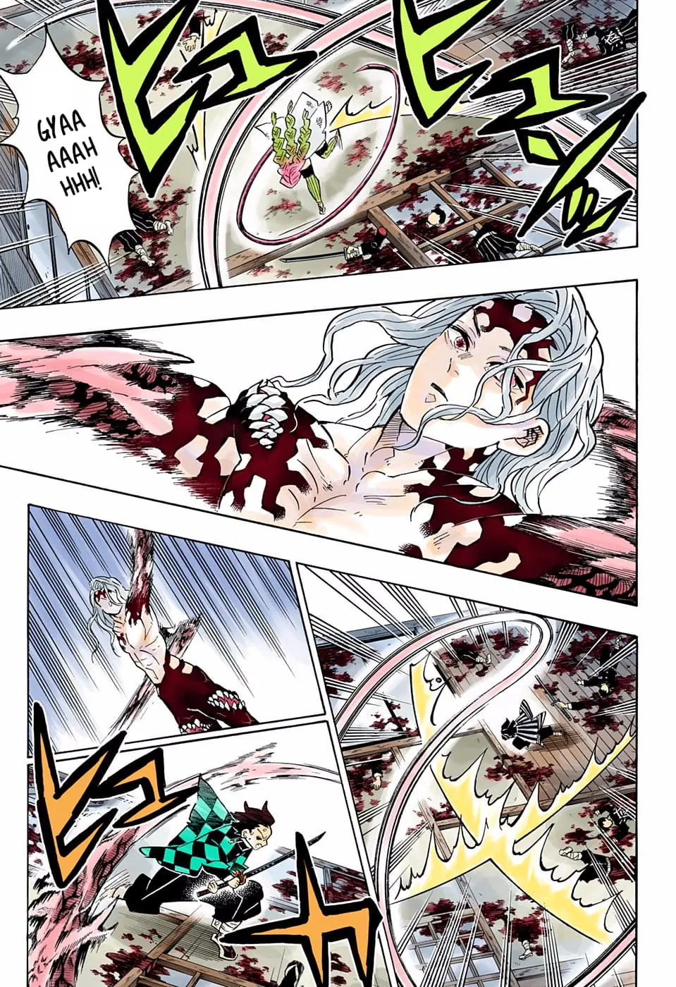 Demon Slayer Infinity Castle Colored Manga, chapter 183, page 15
