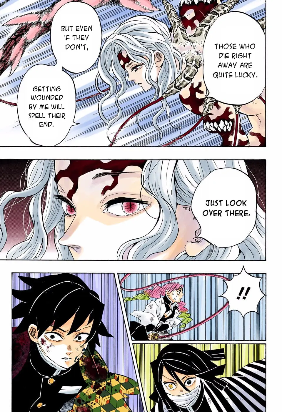 Demon Slayer Infinity Castle Colored Manga, chapter 184, page 16