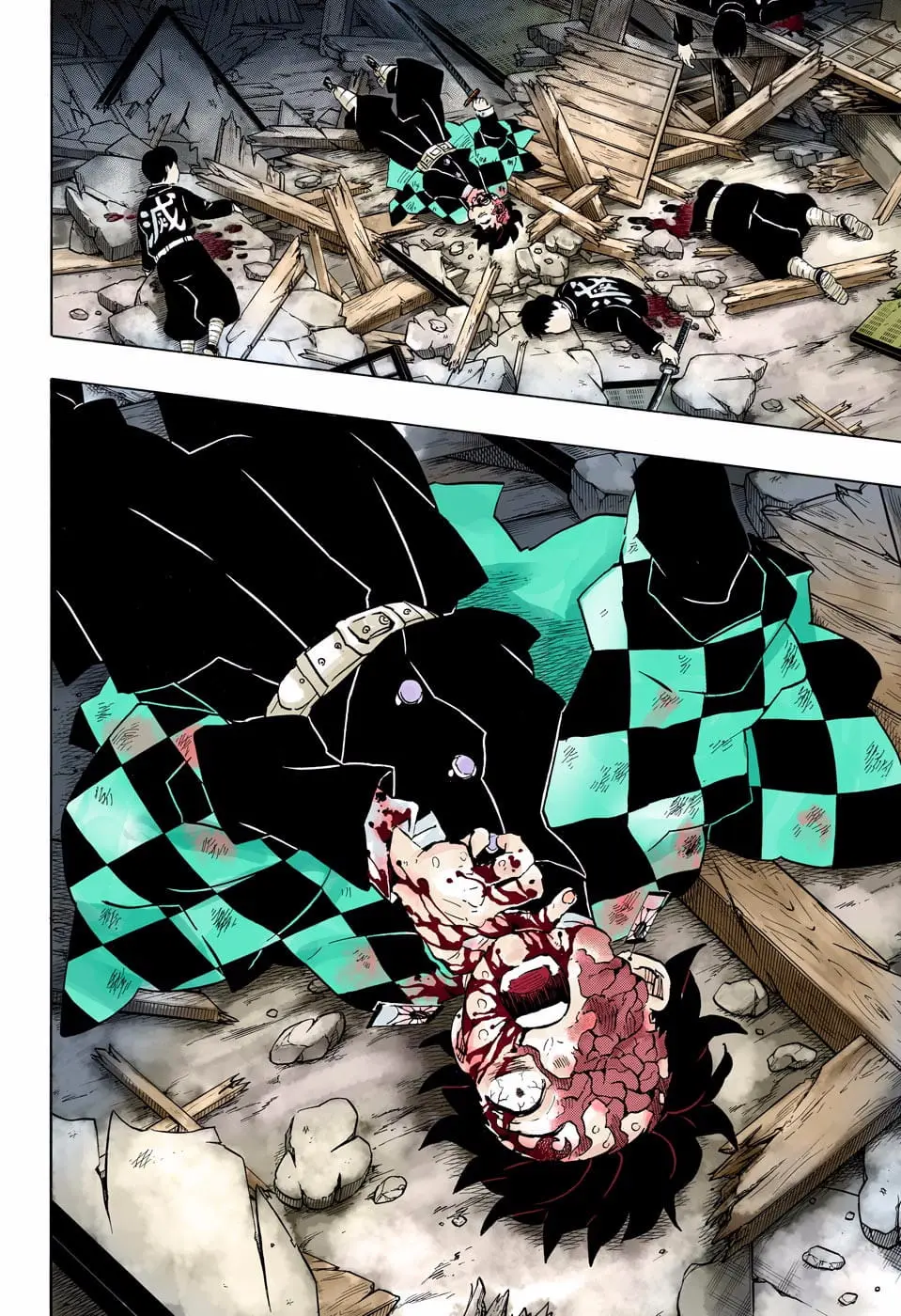 Demon Slayer Infinity Castle Colored Manga, chapter 184, page 17