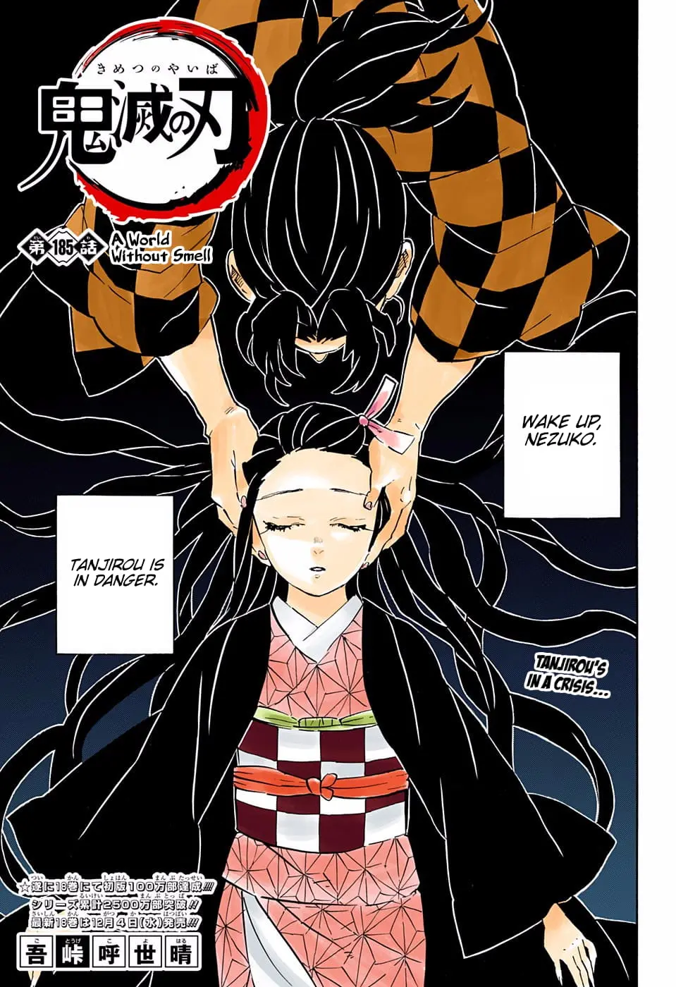 Demon Slayer Infinity Castle Colored Manga, chapter 185, page 1