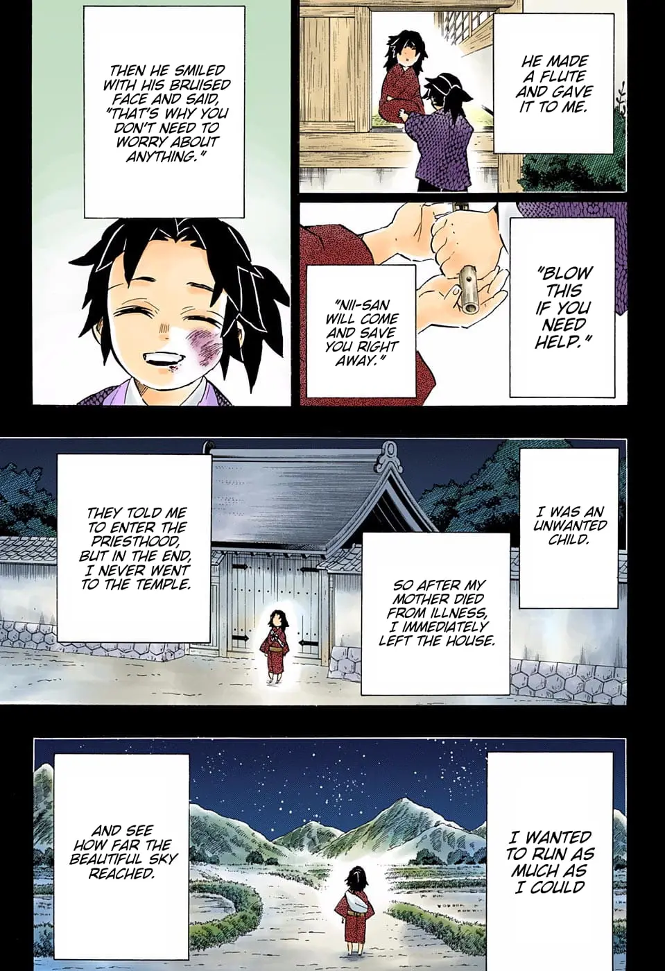 Demon Slayer Infinity Castle Colored Manga, chapter 186, page 9