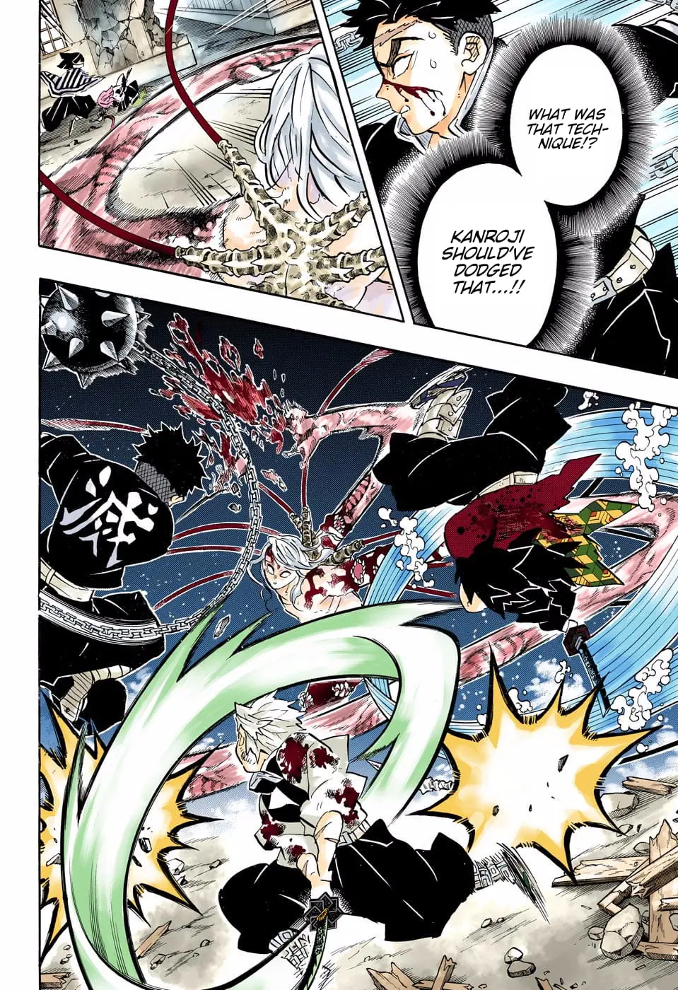 Demon Slayer Infinity Castle Colored Manga, chapter 188, page 6