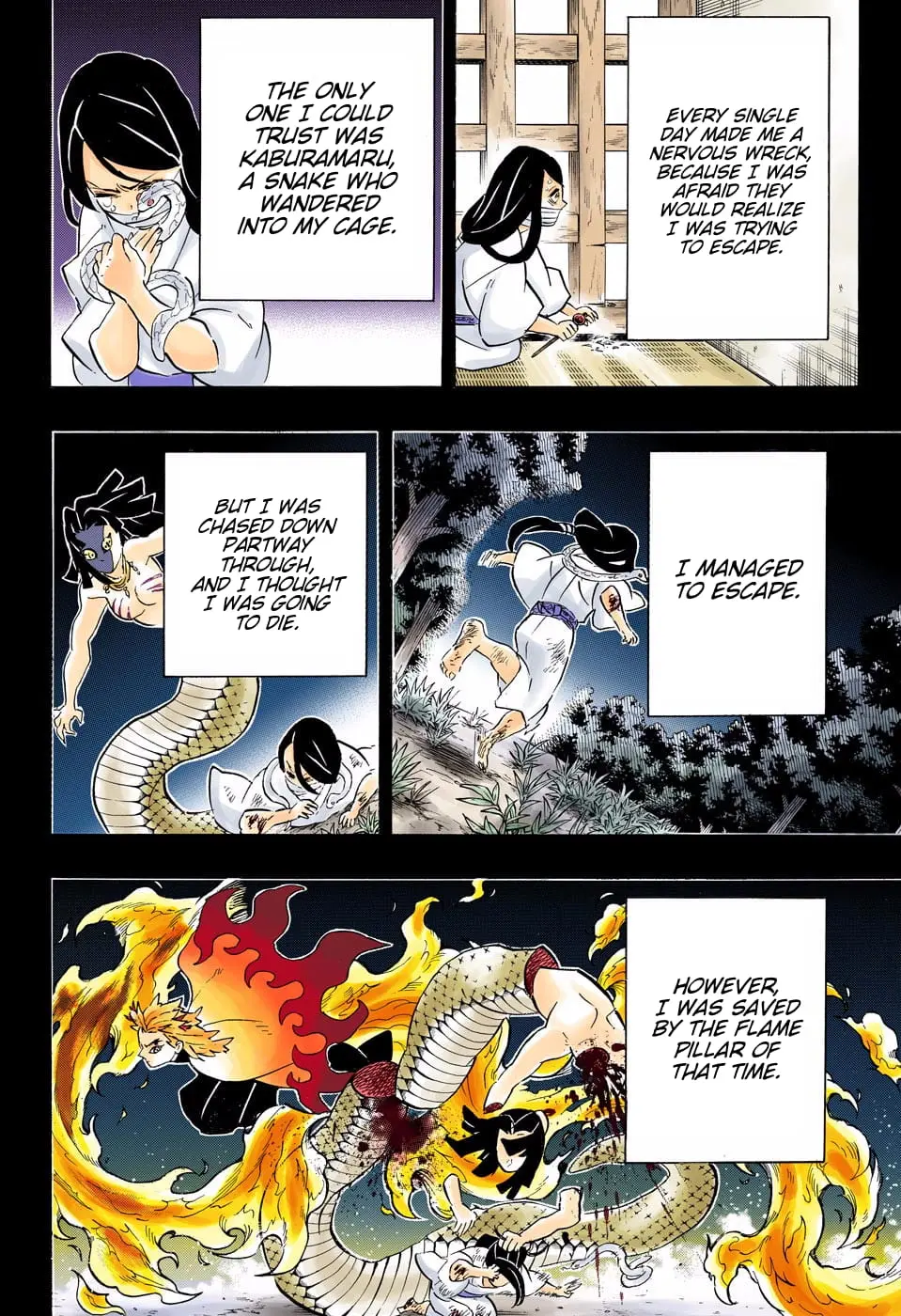 Demon Slayer Infinity Castle Colored Manga, chapter 188, page 16