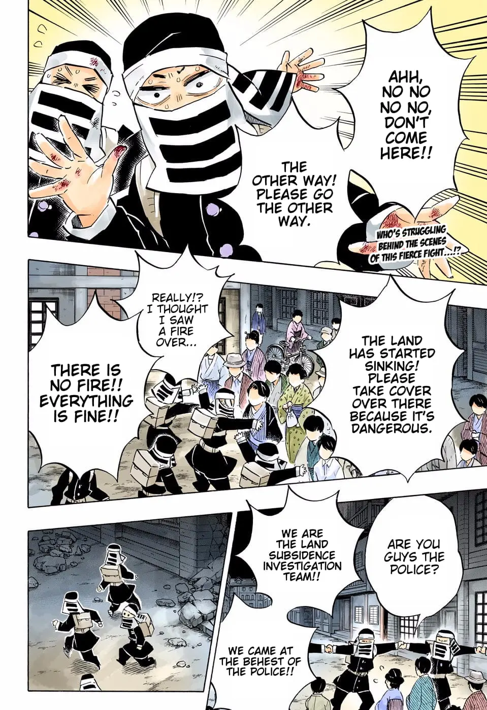 Demon Slayer Infinity Castle Colored Manga, chapter 189, page 2