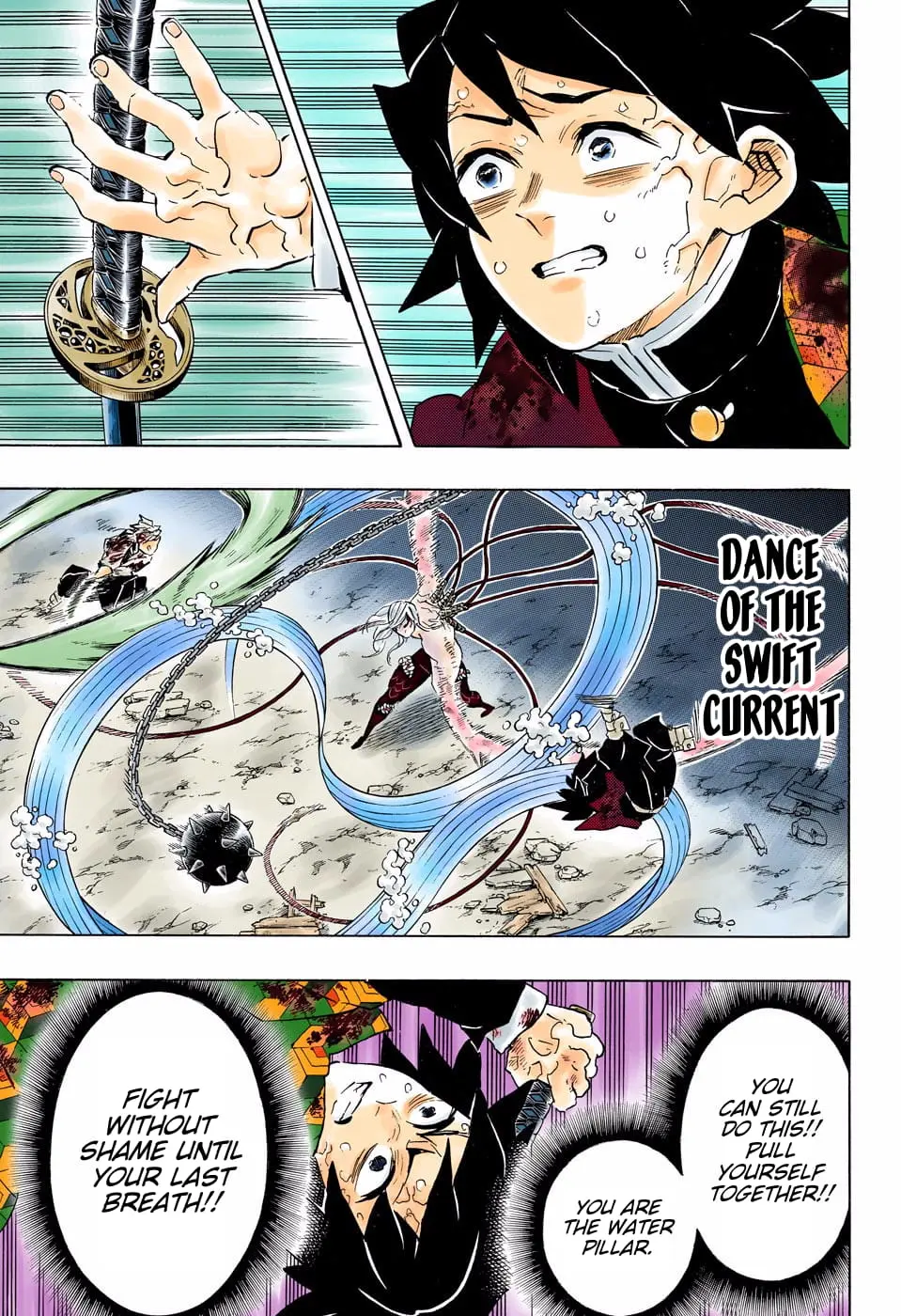 Demon Slayer Infinity Castle Colored Manga, chapter 189, page 9
