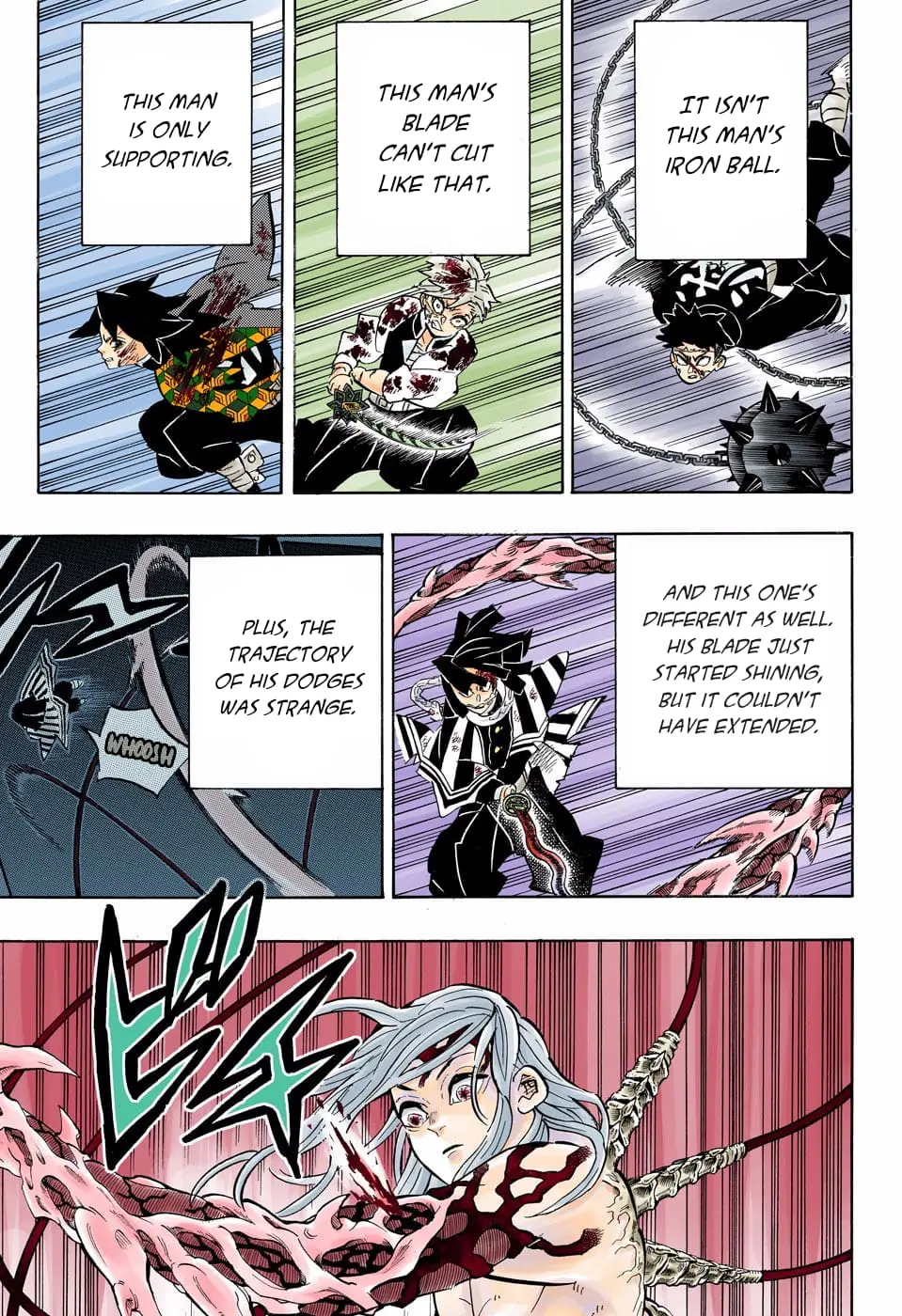 Demon Slayer Infinity Castle Colored Manga, chapter 190, page 8
