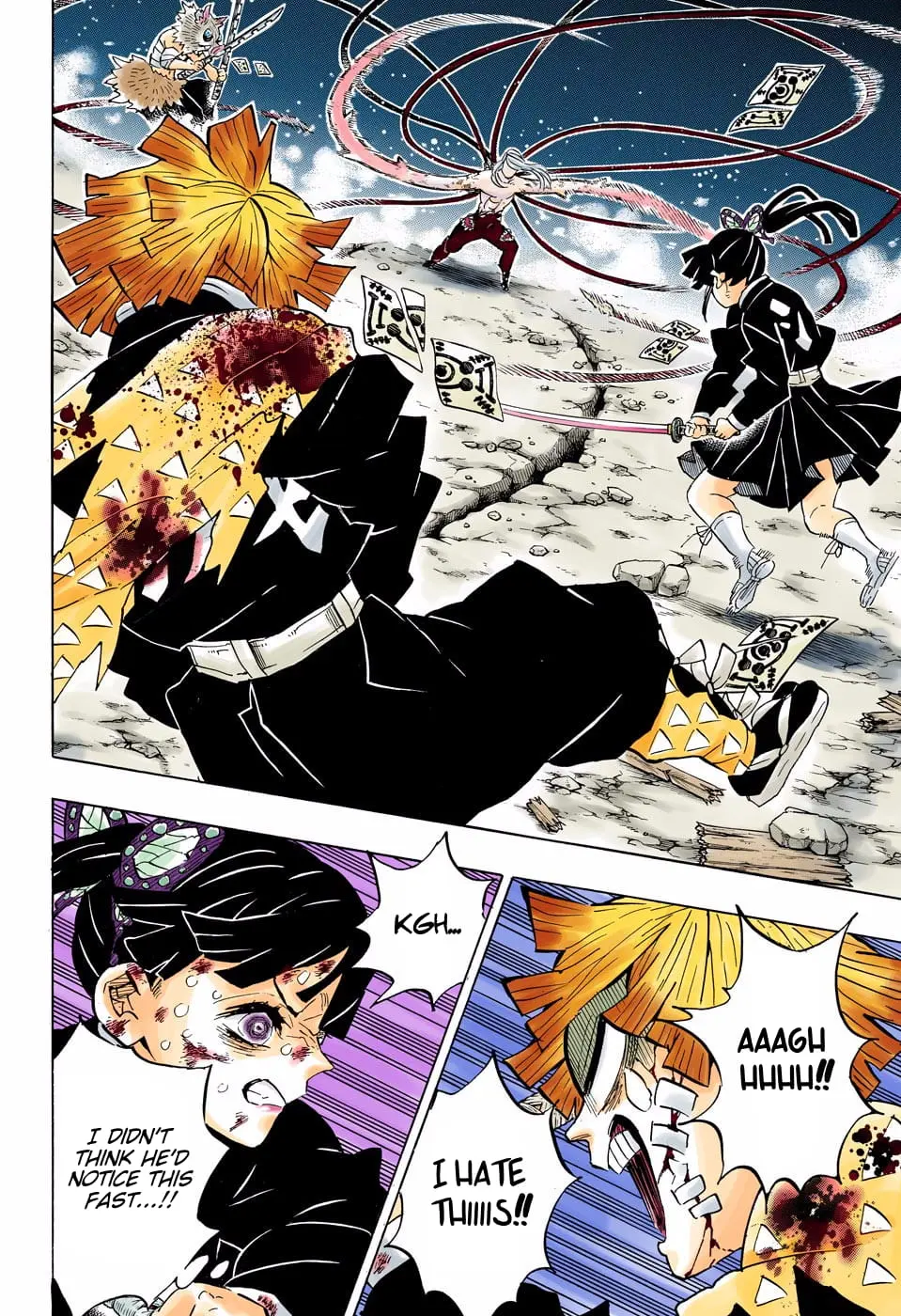Demon Slayer Infinity Castle Colored Manga, chapter 190, page 11