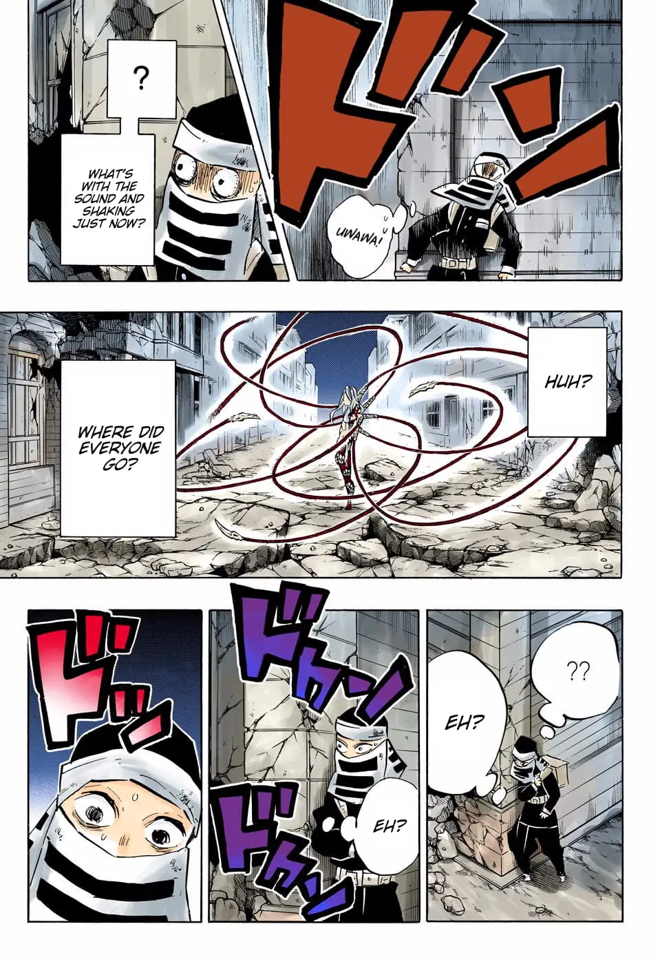 Demon Slayer Infinity Castle Colored Manga, chapter 191, page 14