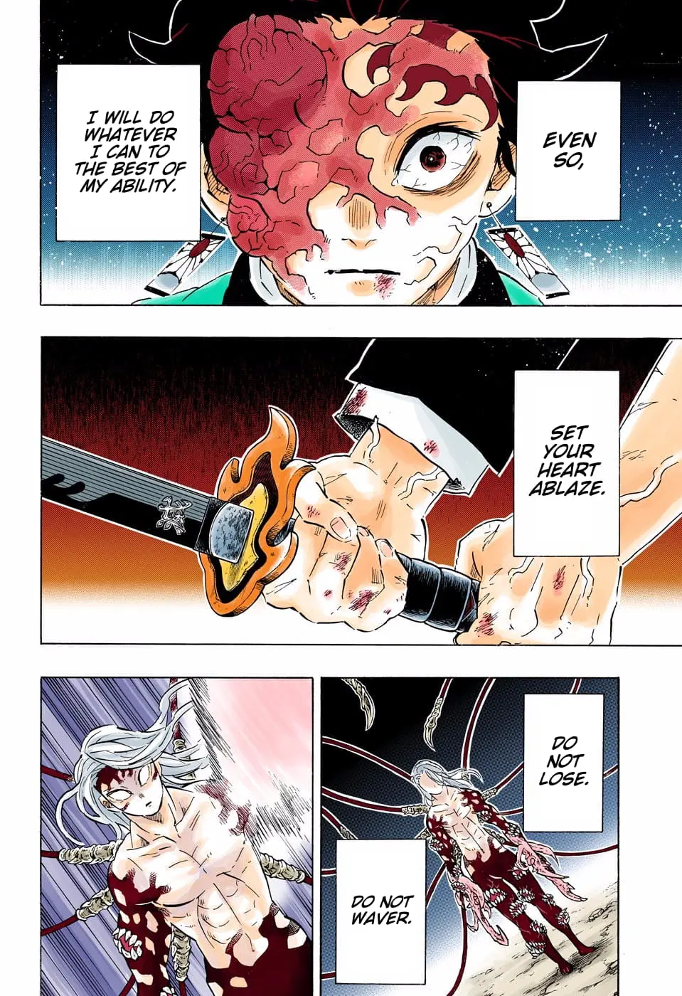Demon Slayer Infinity Castle Colored Manga, chapter 192, page 12
