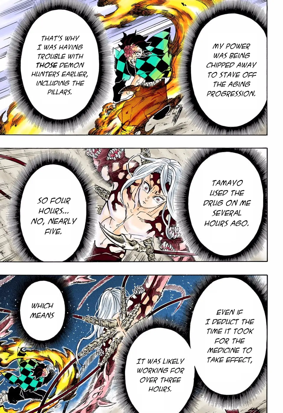 Demon Slayer Infinity Castle Colored Manga, chapter 193, page 19