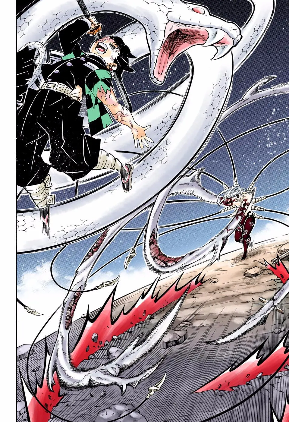Demon Slayer Infinity Castle Colored Manga, chapter 194, page 8
