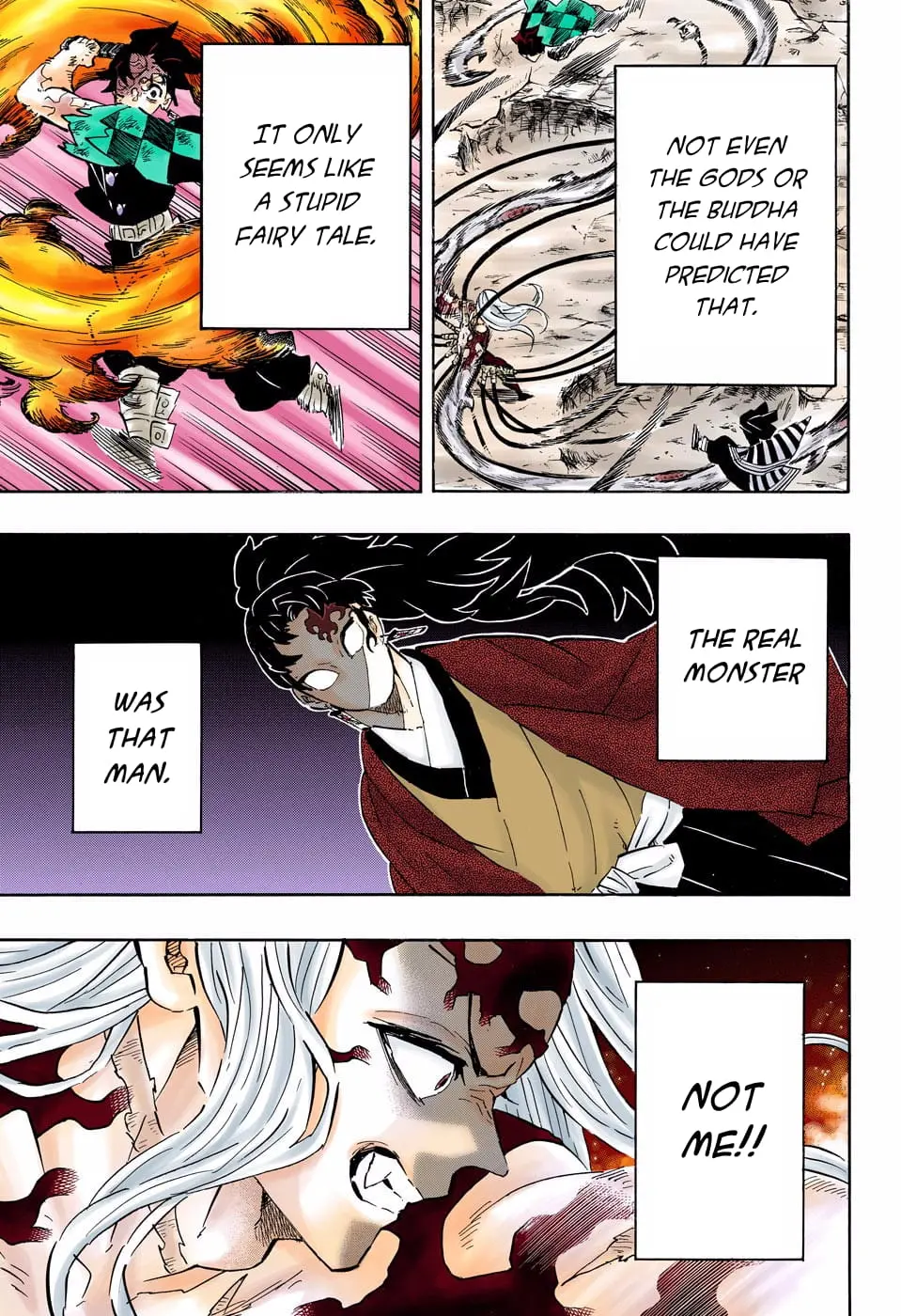 Demon Slayer Infinity Castle Colored Manga, chapter 195, page 3