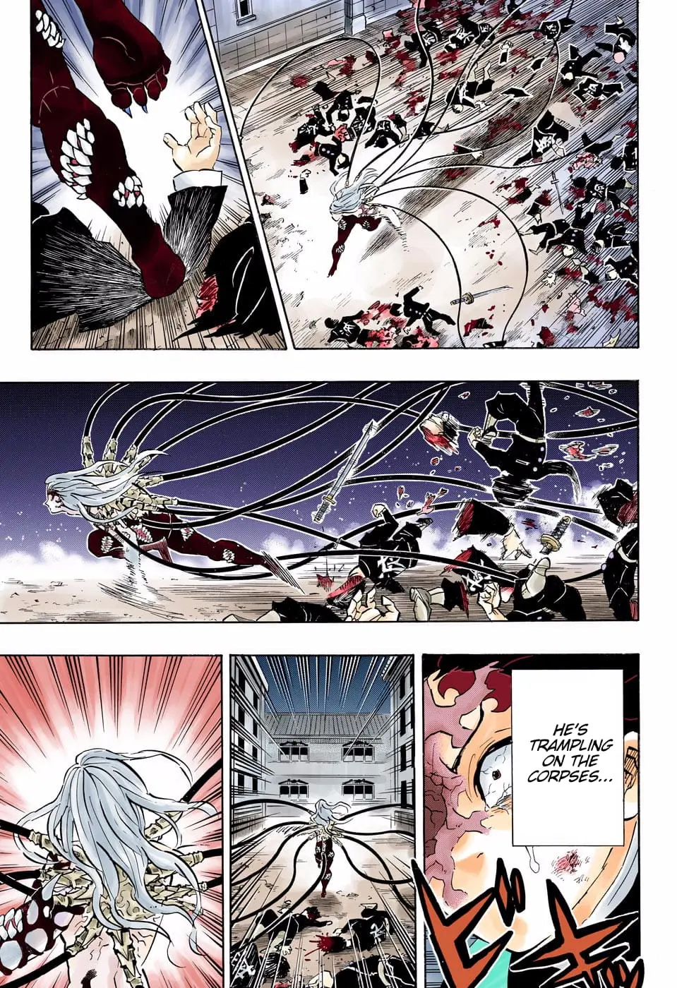 Demon Slayer Infinity Castle Colored Manga, chapter 195, page 8