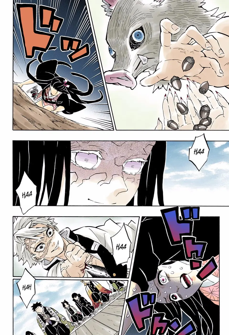 Demon Slayer Infinity Castle Colored Manga, chapter 196, page 6