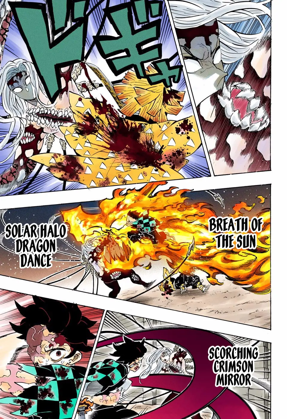 Demon Slayer Infinity Castle Colored Manga, chapter 198, page 13