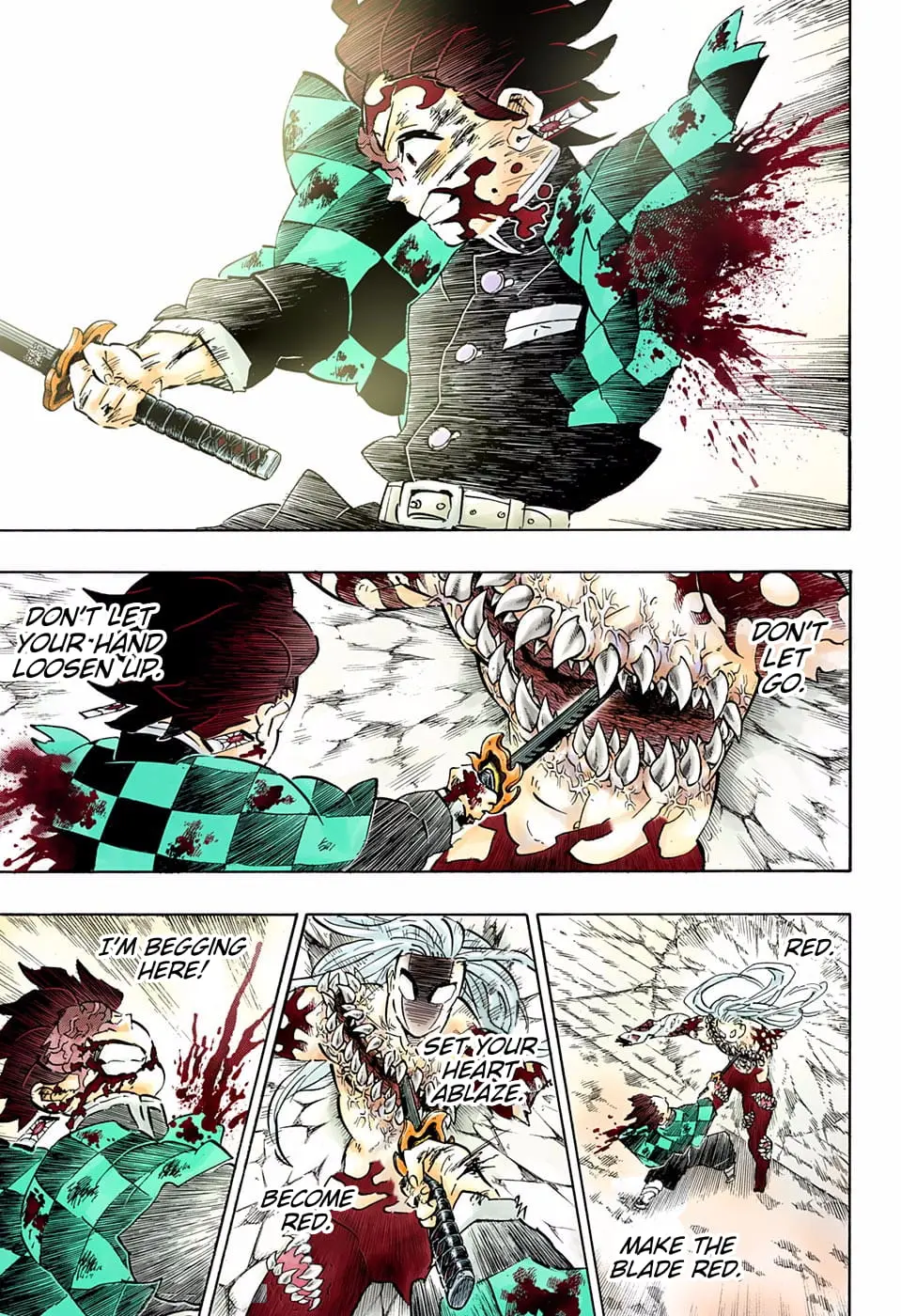 Demon Slayer Infinity Castle Colored Manga, chapter 199, page 3