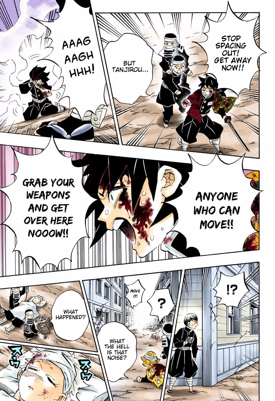 Demon Slayer Infinity Castle Colored Manga, chapter 201, page 11