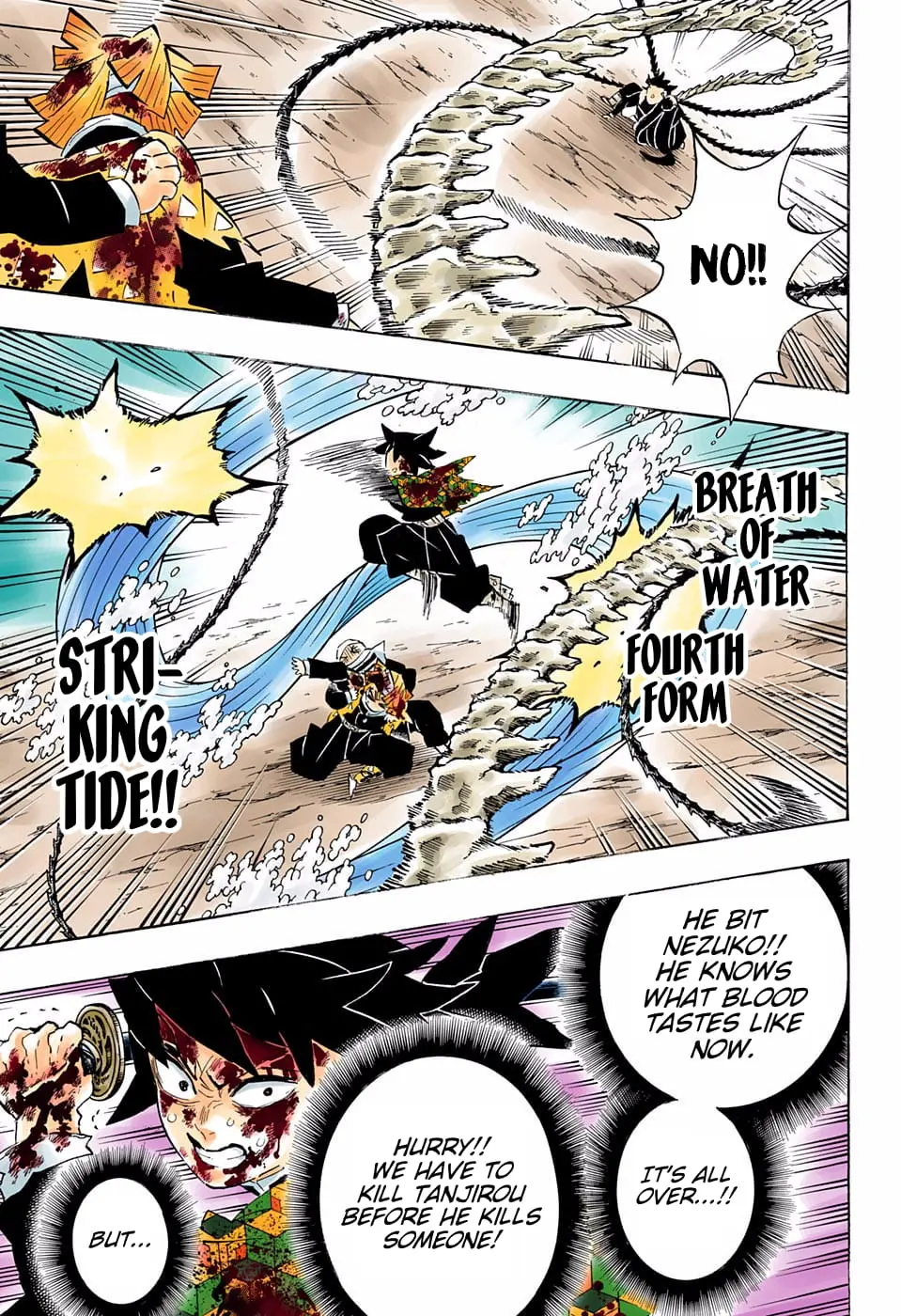 Demon Slayer Infinity Castle Colored Manga, chapter 202, page 9
