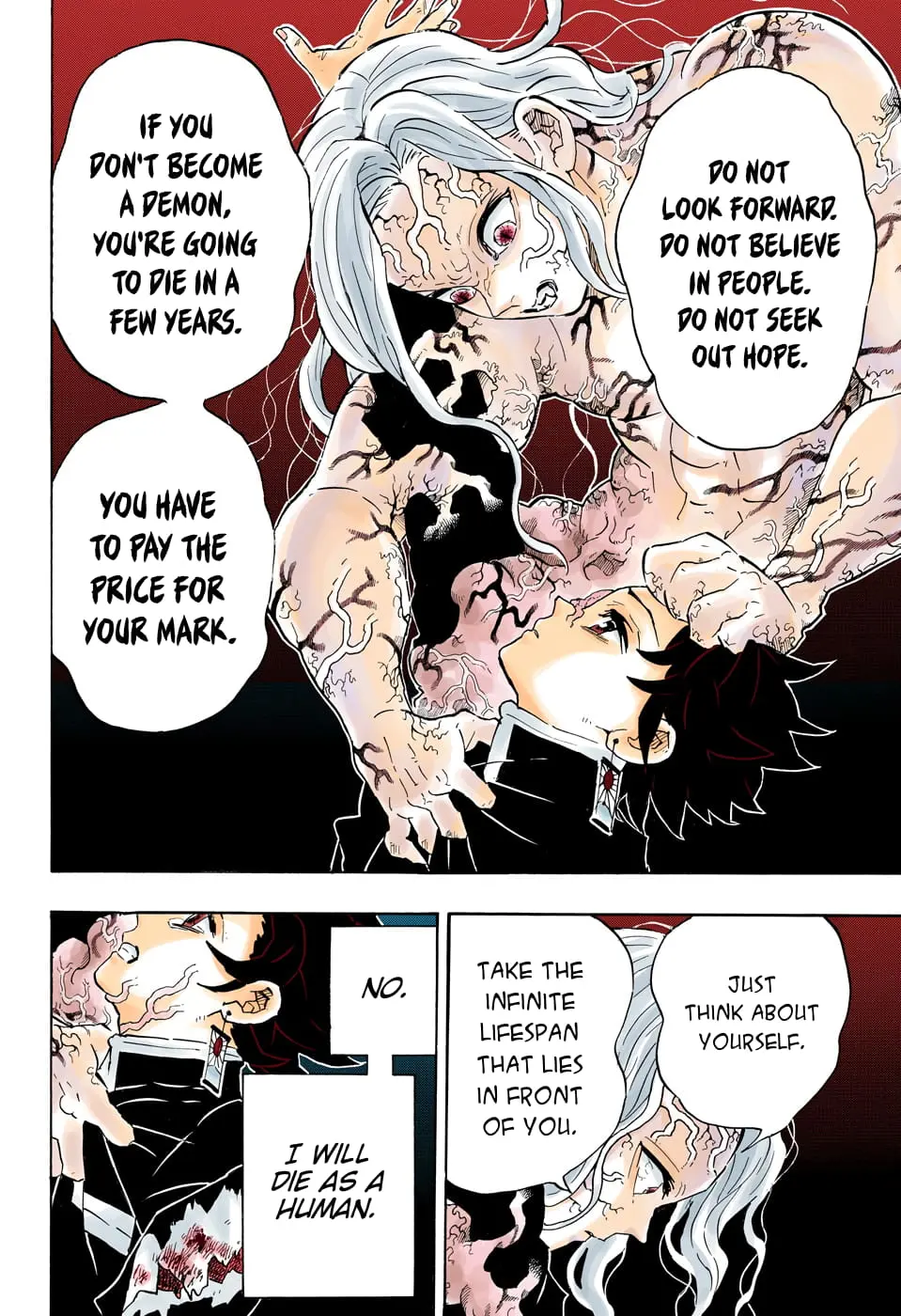 Demon Slayer Infinity Castle Colored Manga, chapter 203, page 6