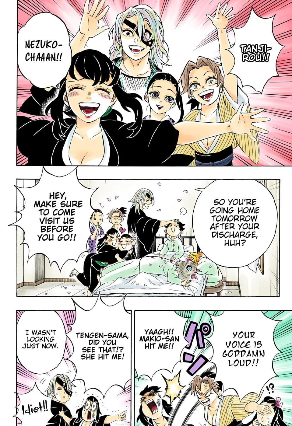 Demon Slayer Infinity Castle Colored Manga, chapter 204, page 16
