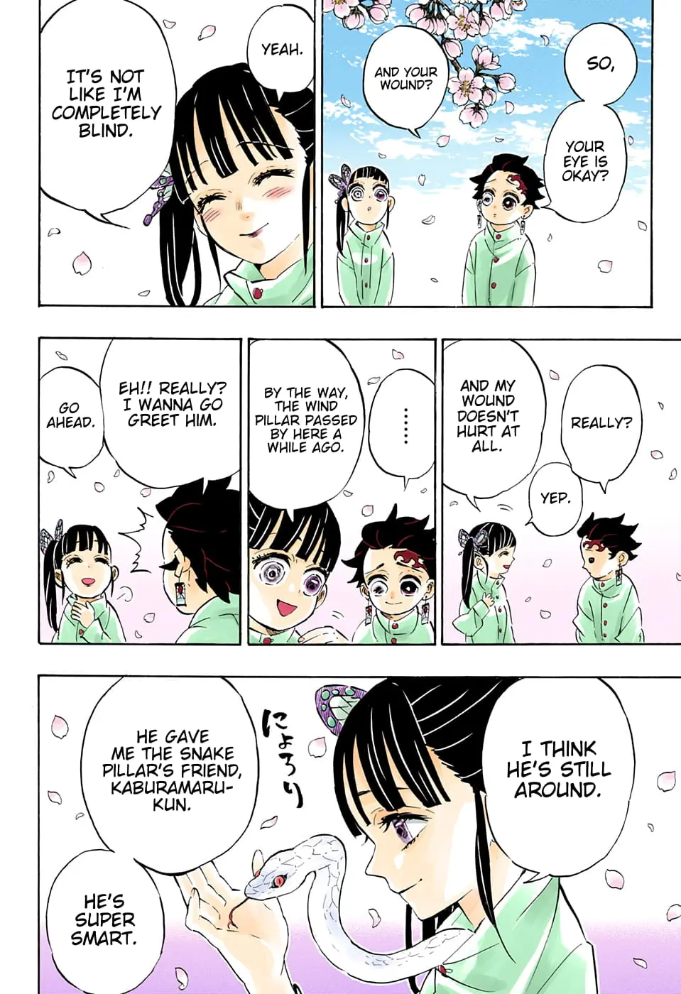 Demon Slayer Infinity Castle Colored Manga, chapter 204, page 22