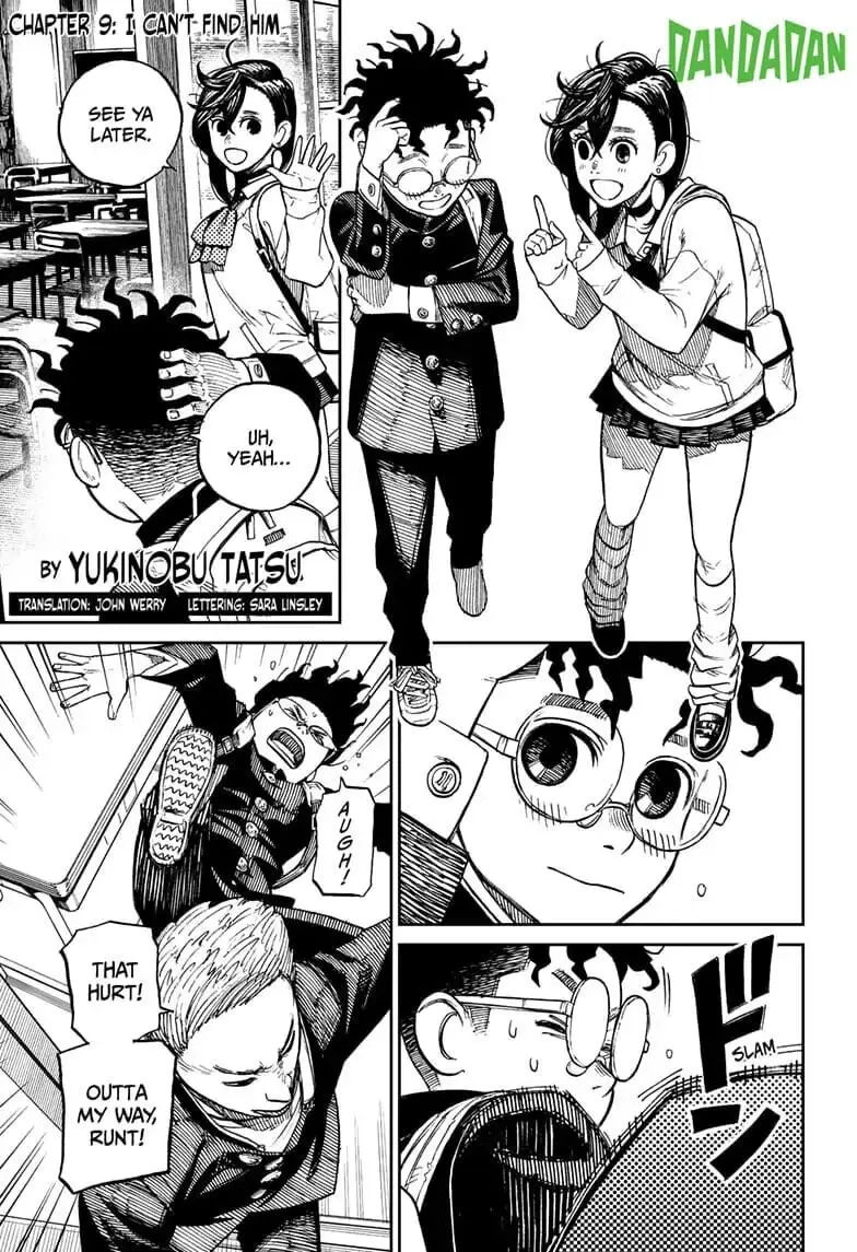 Dandadan Manga, chapter 9, page 1