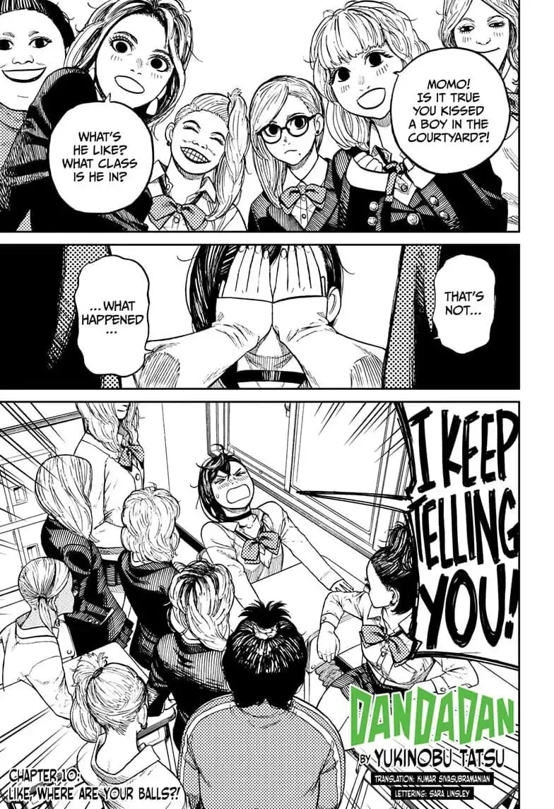 Dandadan Manga, chapter 10, page 1