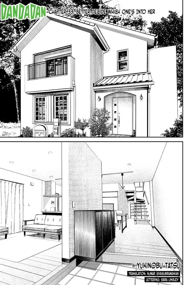 Dandadan Manga, chapter 33, page 1