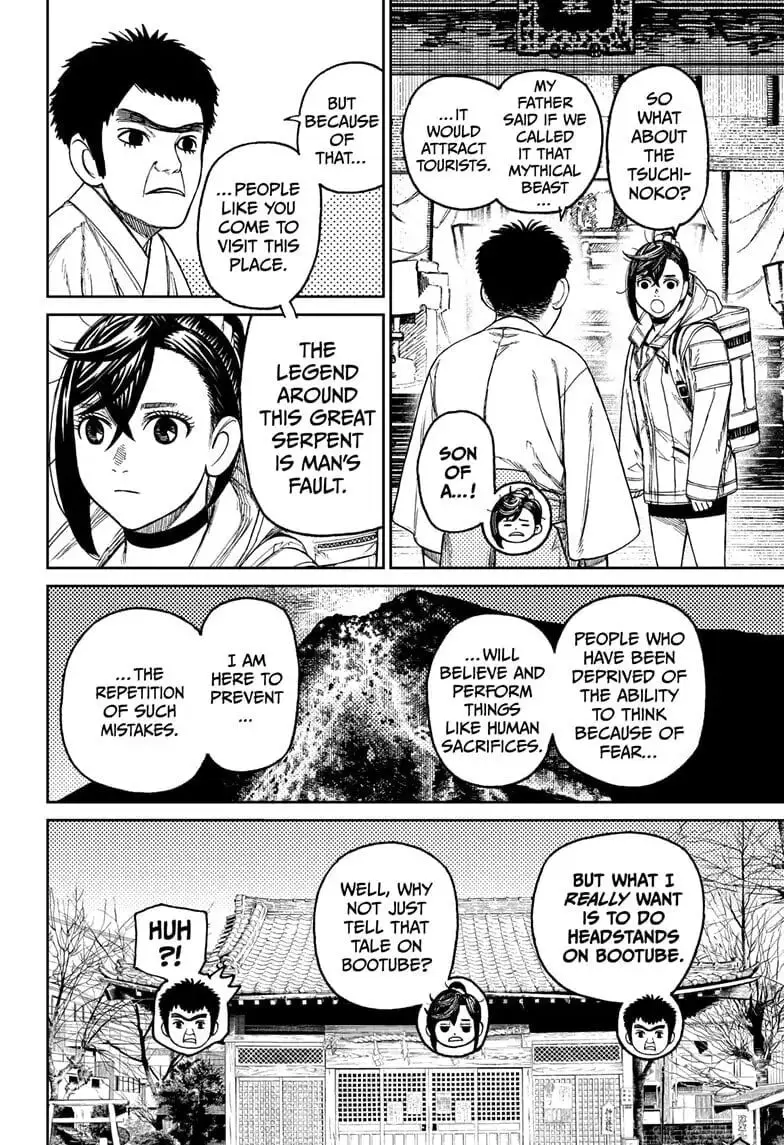 Dandadan Manga, chapter 35, page 16