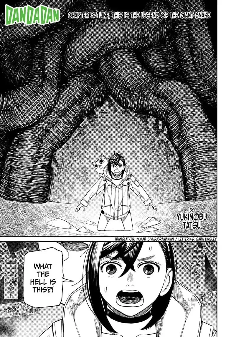 Dandadan Manga, chapter 37, page 1