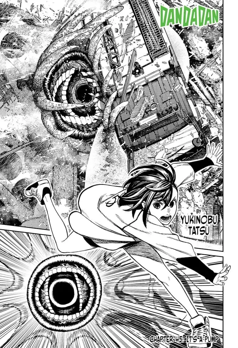 Dandadan Manga, chapter 45, page 1