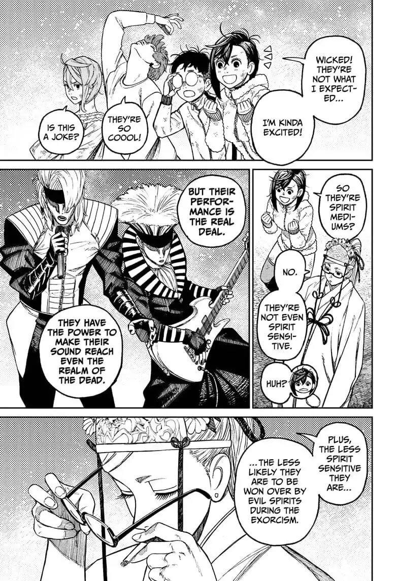 Dandadan Manga, chapter 52, page 10