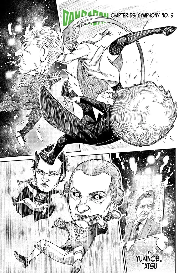 Dandadan Manga, chapter 59, page 1
