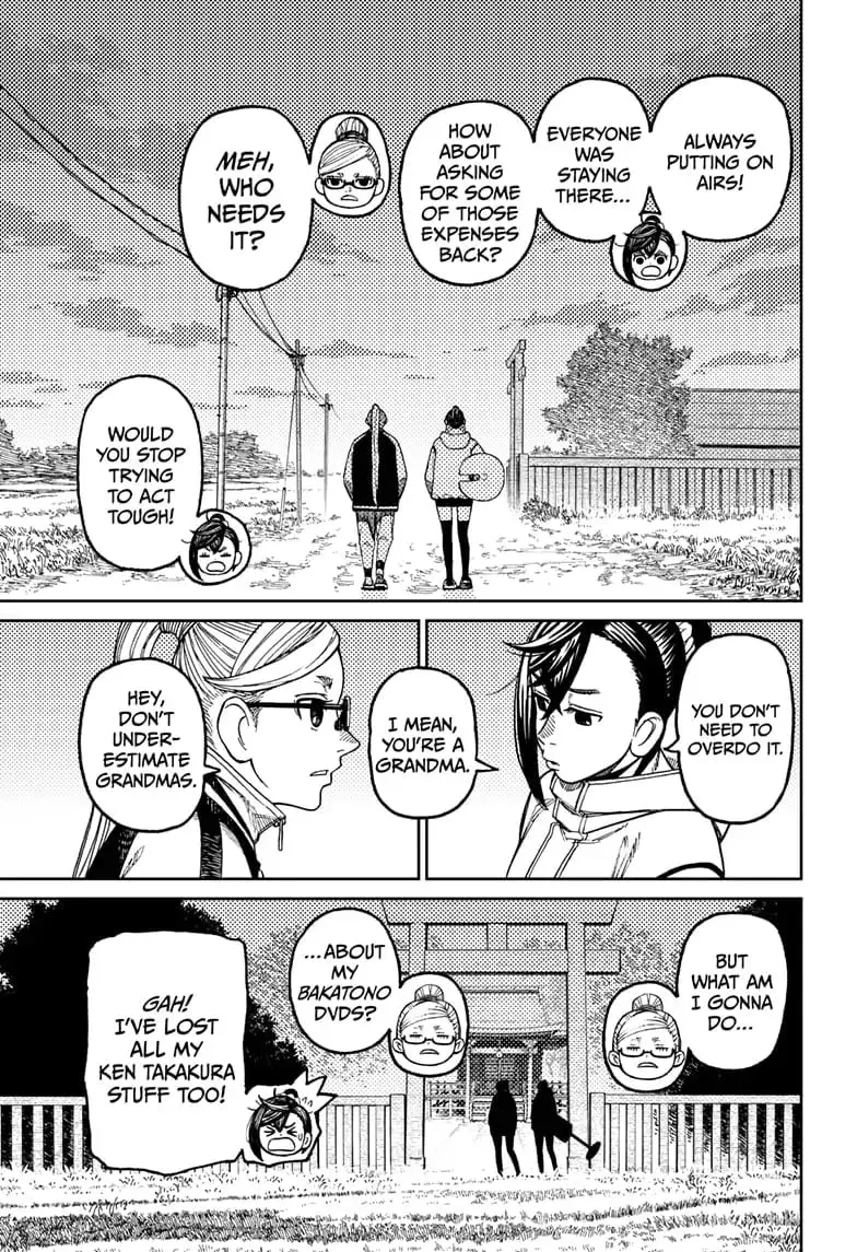 Dandadan Manga, chapter 62, page 9