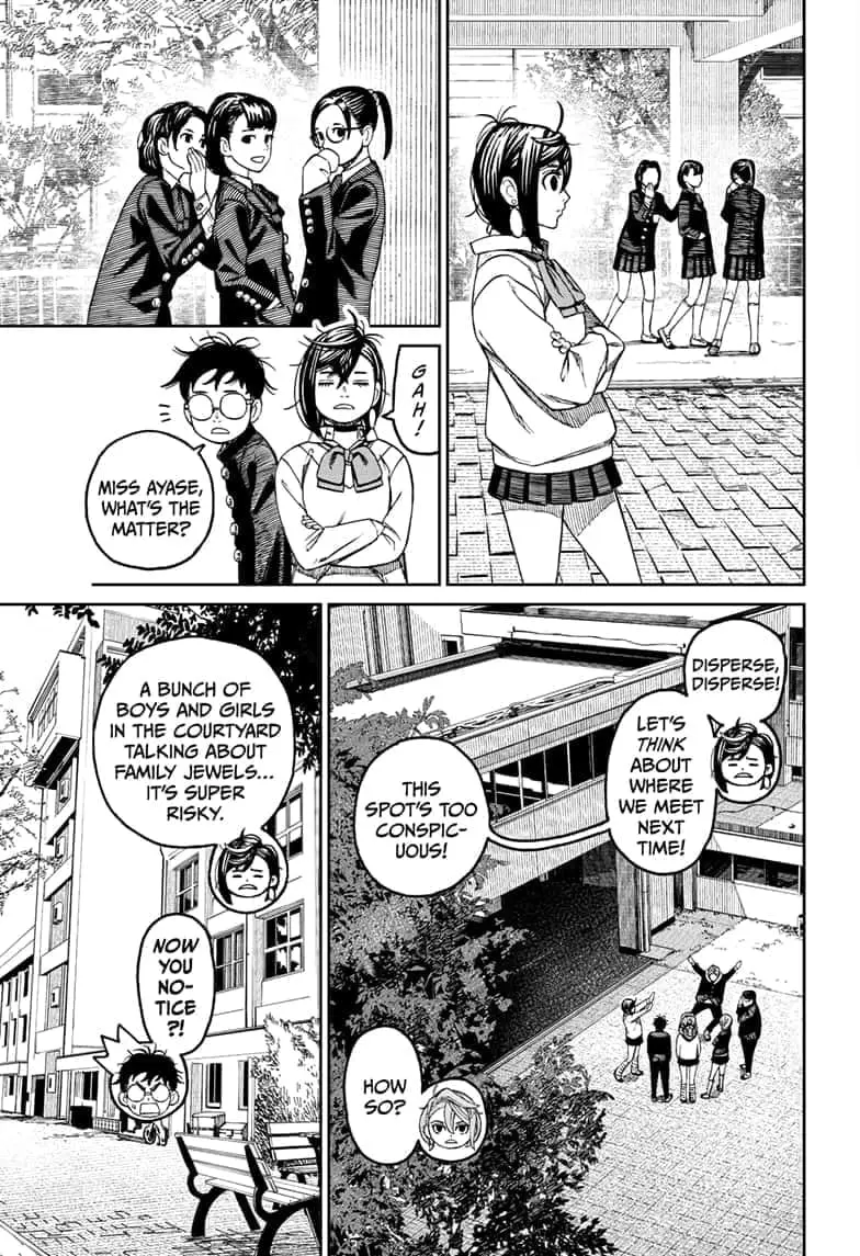 Dandadan Manga, chapter 77, page 15
