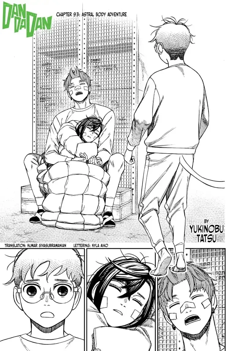 Dandadan Manga, chapter 93, page 1