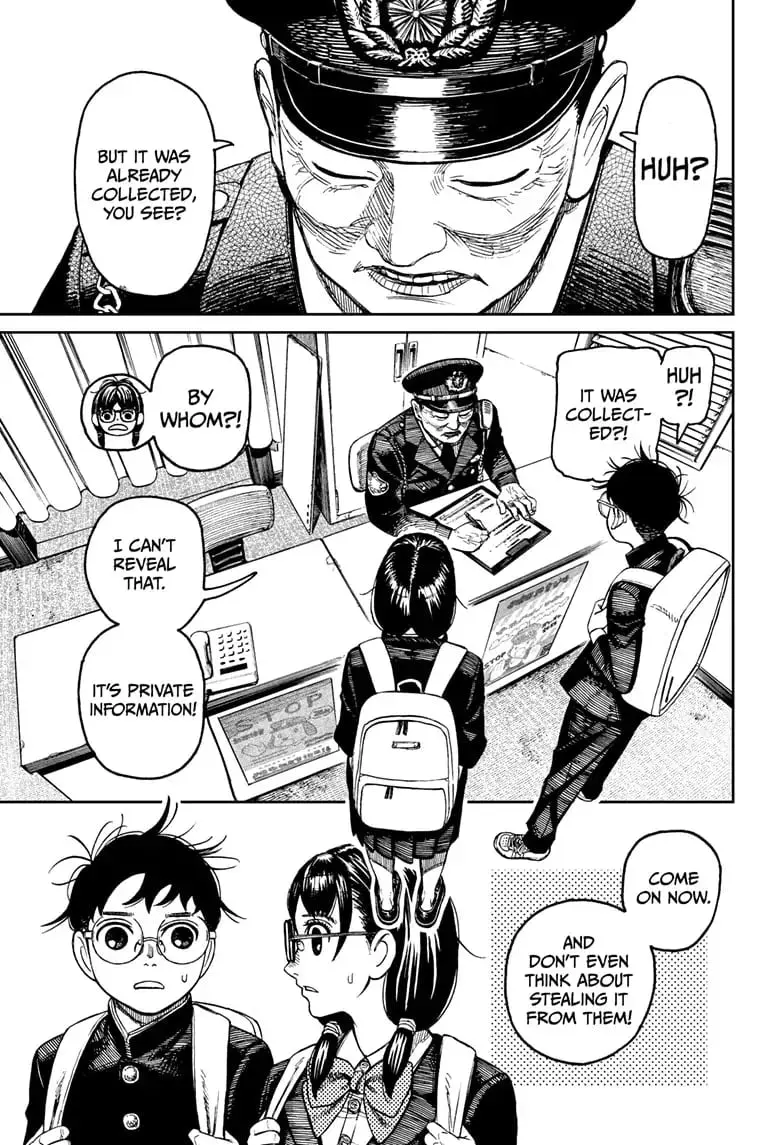 Dandadan Manga, chapter 123, page 9