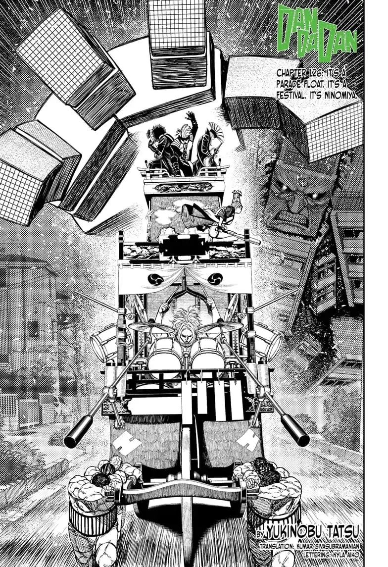 Dandadan Manga, chapter 126, page 1