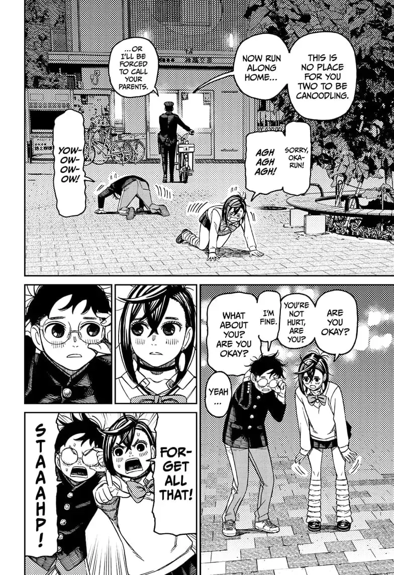 Dandadan Manga, chapter 131, page 10