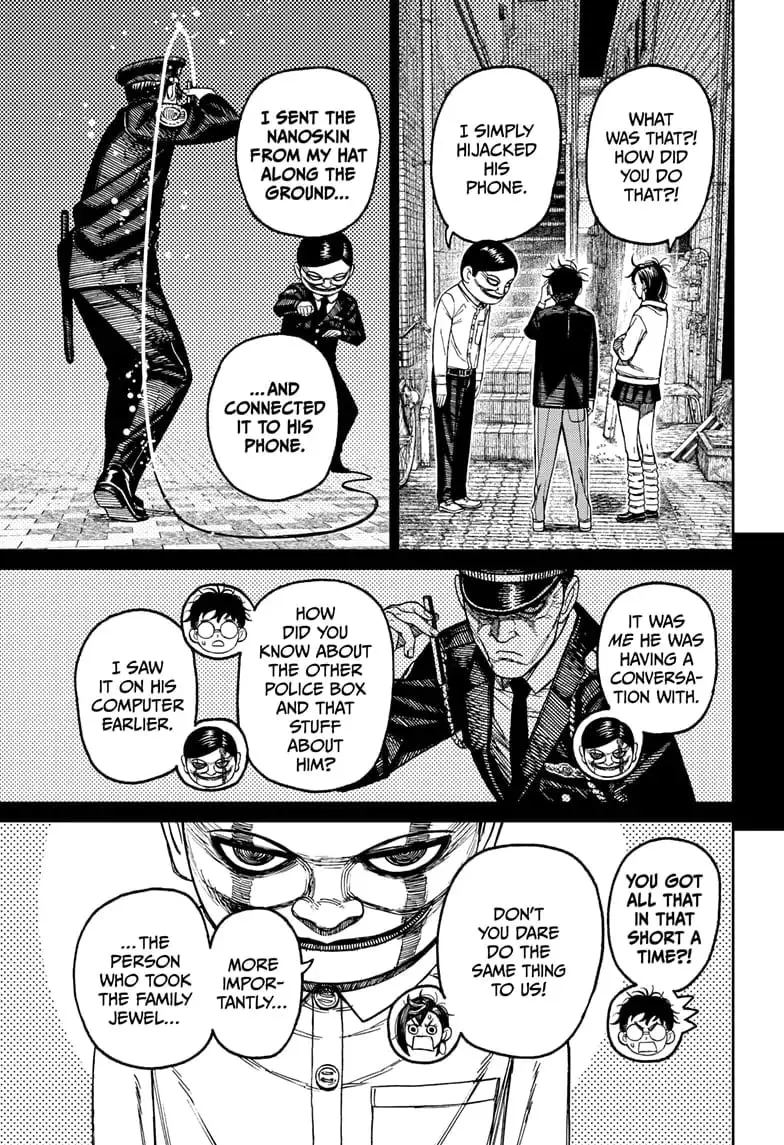 Dandadan Manga, chapter 131, page 17