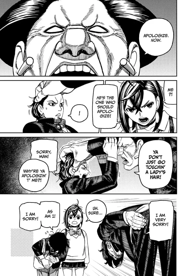 Dandadan Manga, chapter 132, page 8
