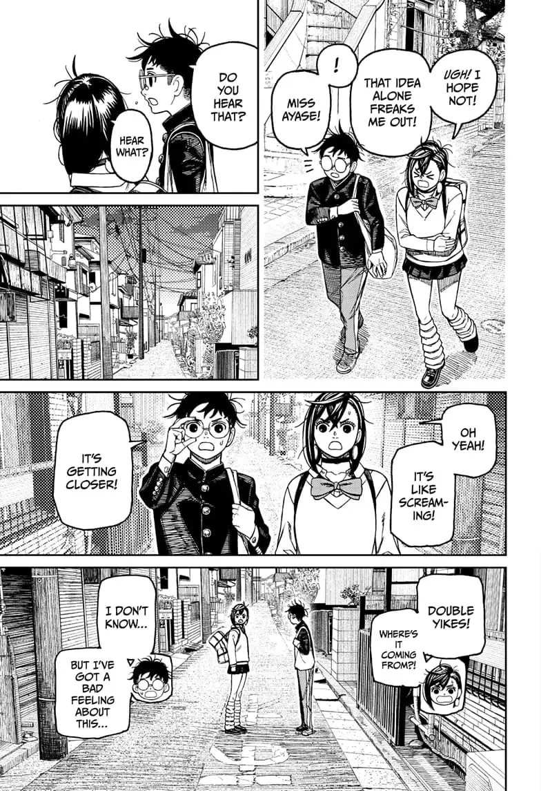 Dandadan Manga, chapter 133, page 3