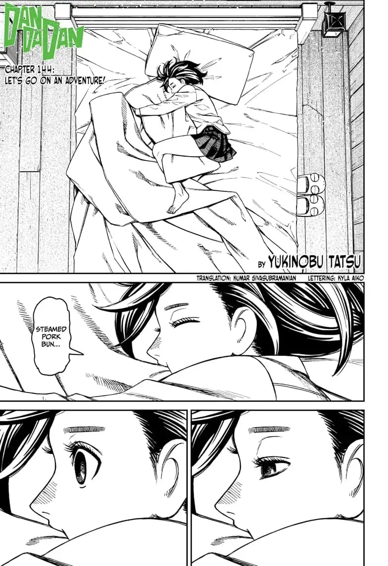 Dandadan Manga, chapter 144, page 1