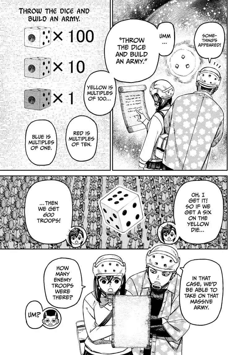 Dandadan Manga, chapter 145, page 3