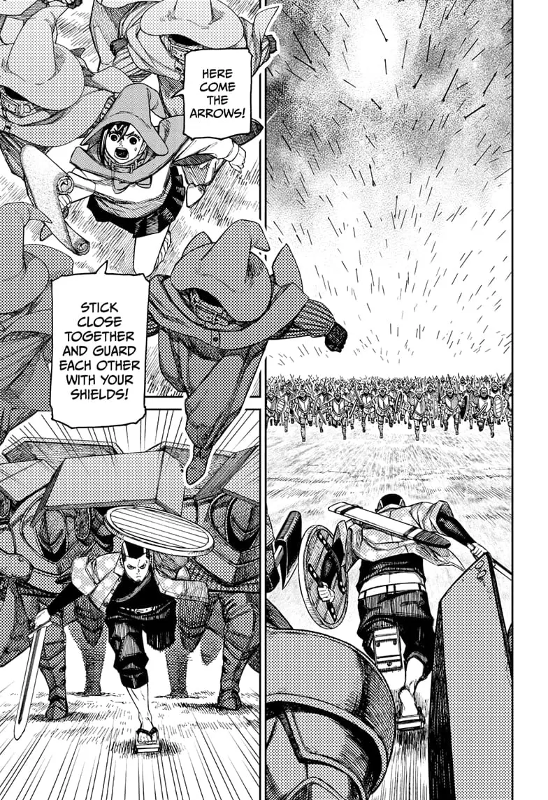 Dandadan Manga, chapter 145, page 14