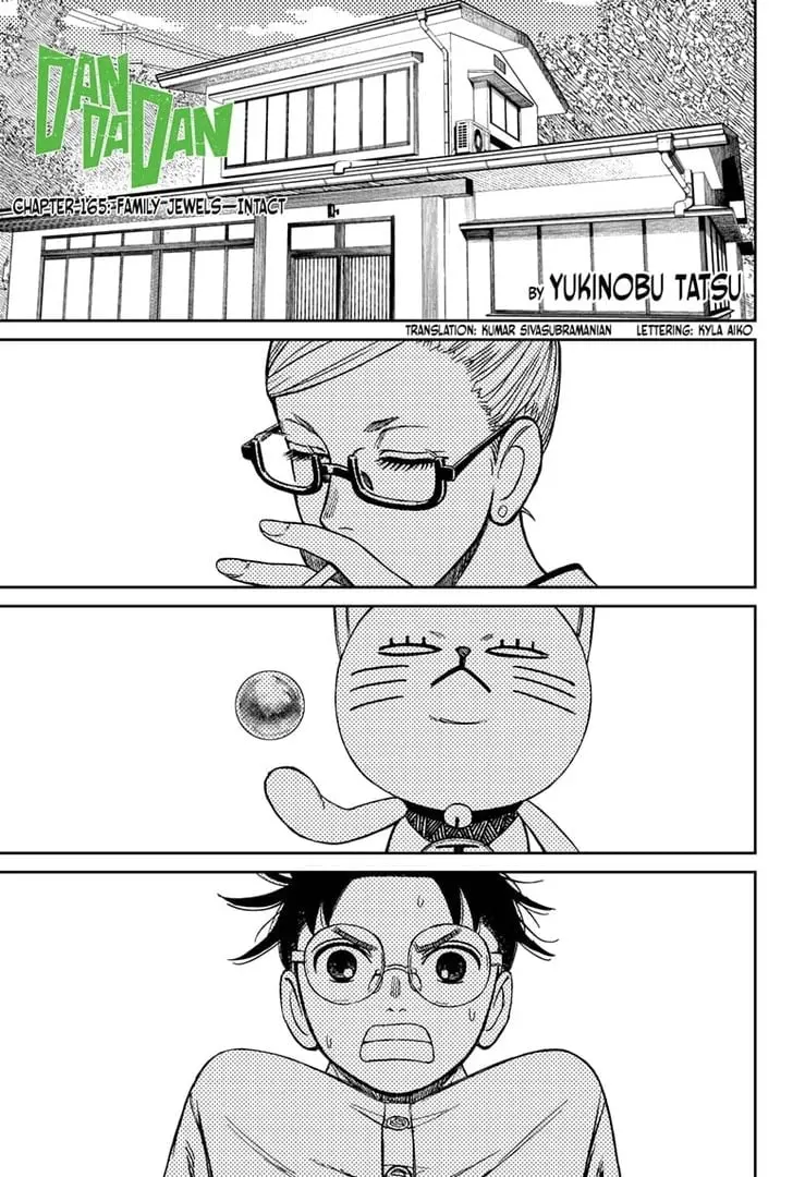 Dandadan Manga, chapter 165, page 1